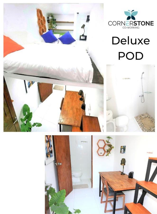 Cornerstone Bali Coworking Hostel Canggu Екстериор снимка