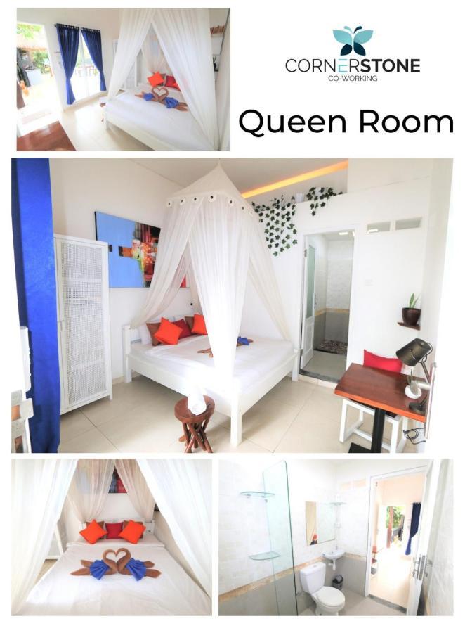 Cornerstone Bali Coworking Hostel Canggu Екстериор снимка